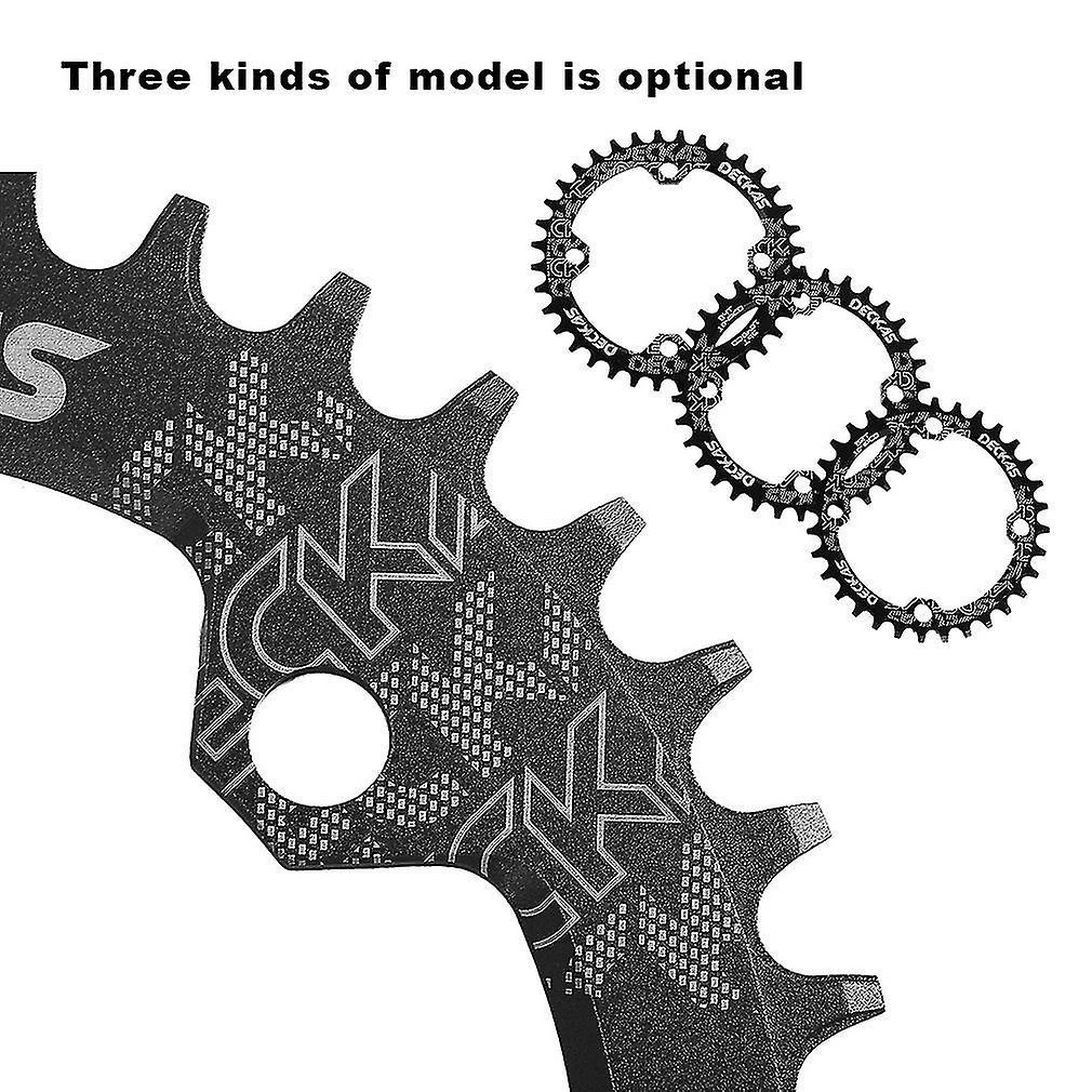 Perfet Deckas Narrow Wide Bike Mtb Round Oval Chainring Chain Ring Single Plate – Image 2