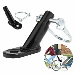 Manchalk Pram Pet Bike Bicycle Trailer Coupler Trailer Hitch Connector Cycling Accessories