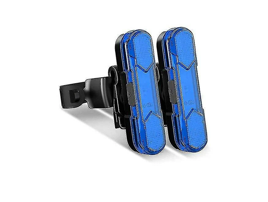 Perfet 2 Pcs Bike Tail Light, Usb Rechargeable Bicycle Rear Light360 Degré Rotation Waterproof Bicycle Tail