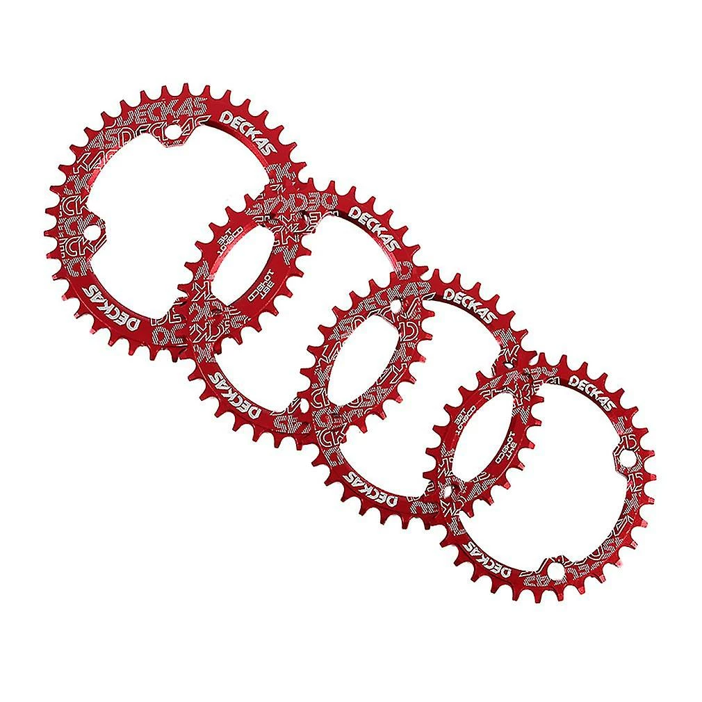 Hggqvvs Deckas Narrow Wide Bike Mtb Round Oval Chainring Chain Ring Single Plate – Image 2