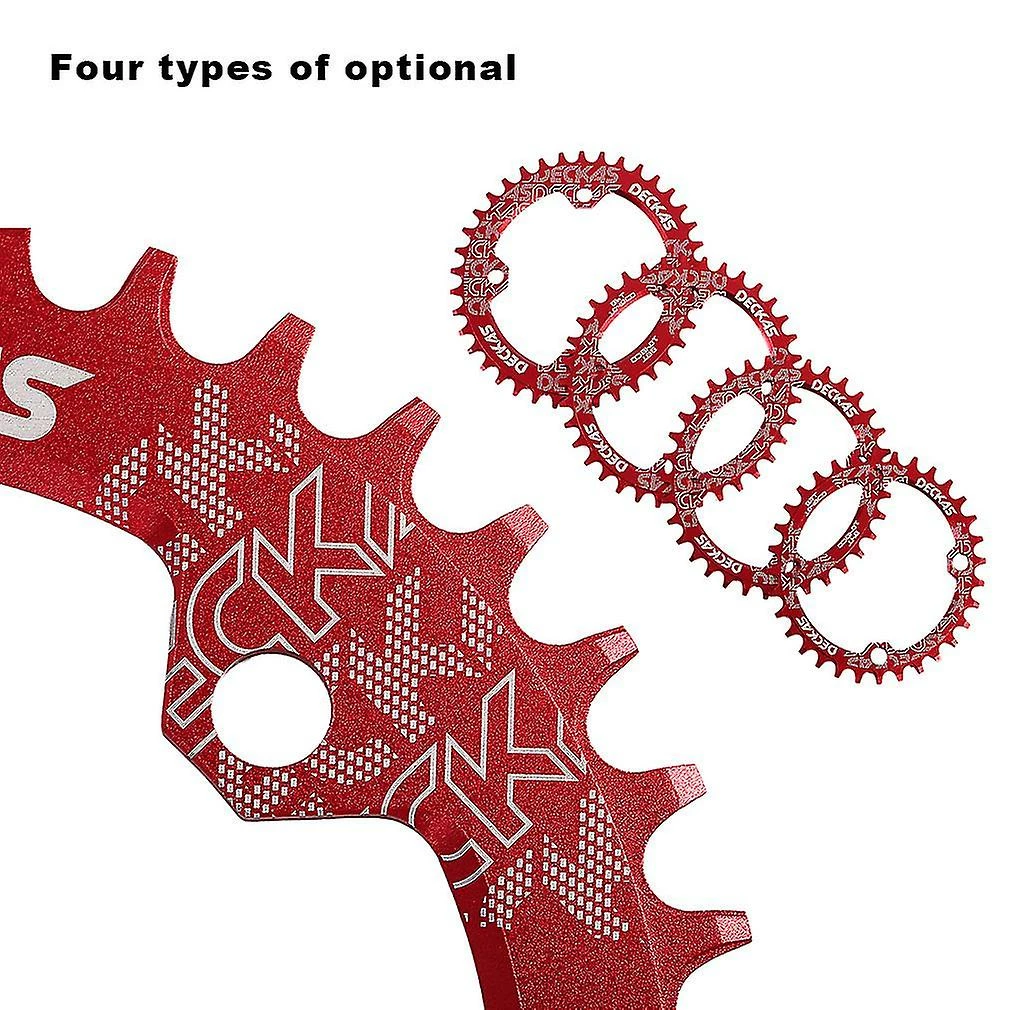 Hggqvvs Deckas Narrow Wide Bike Mtb Round Oval Chainring Chain Ring Single Plate – Image 5