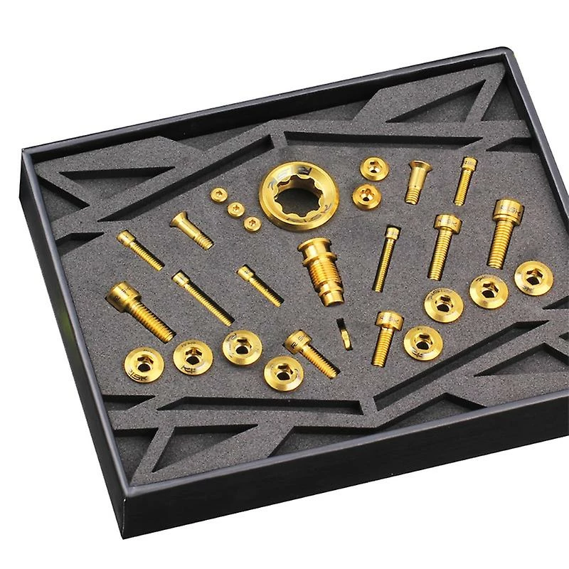 ESTONE Alliage De Titane M7000 Xt M8000 Mountain Bicycle Shift Bolts Set Mtb Bike Oil Disc Brake Screw Kits
