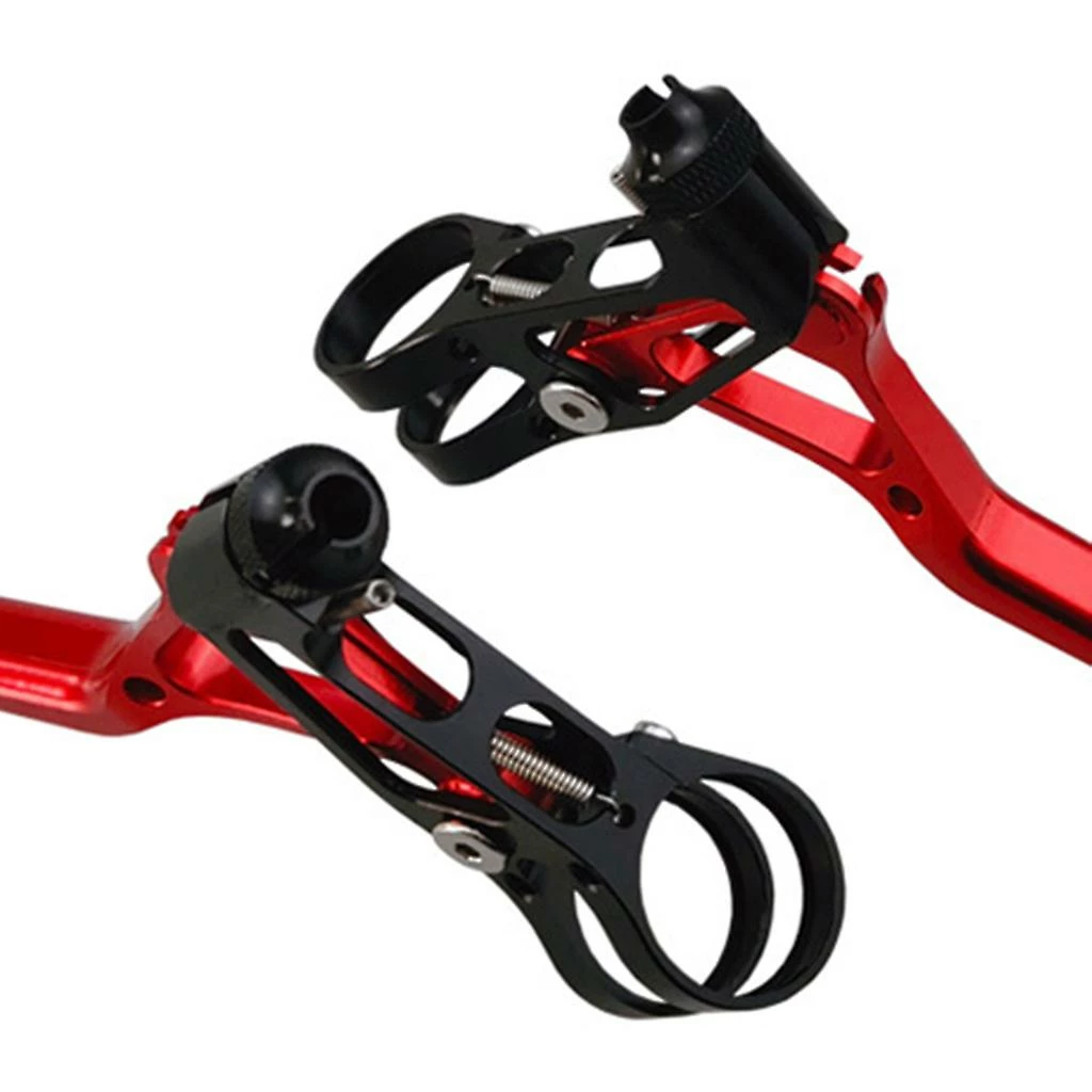 ESTONE 1 Paire D’alliage D’aluminium Léger Pliant Road Bike Brake Levers MTB Bicycle Handle Hand V Break Lever Set – Image 4