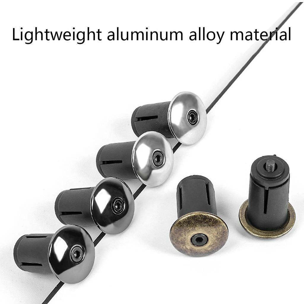 ESTONE 1 Paire VTT Vélo De Route Guidon Grip End Caps Bike Grip End Cap Lock – Image 4