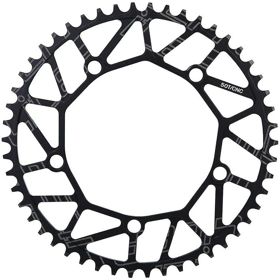 Unbranded 2023 - Roue De Chaîne De Vélo, 52t 130bcd Bike Single Speed Chainring Pour La Plupart Des Vélos De Route Mounta