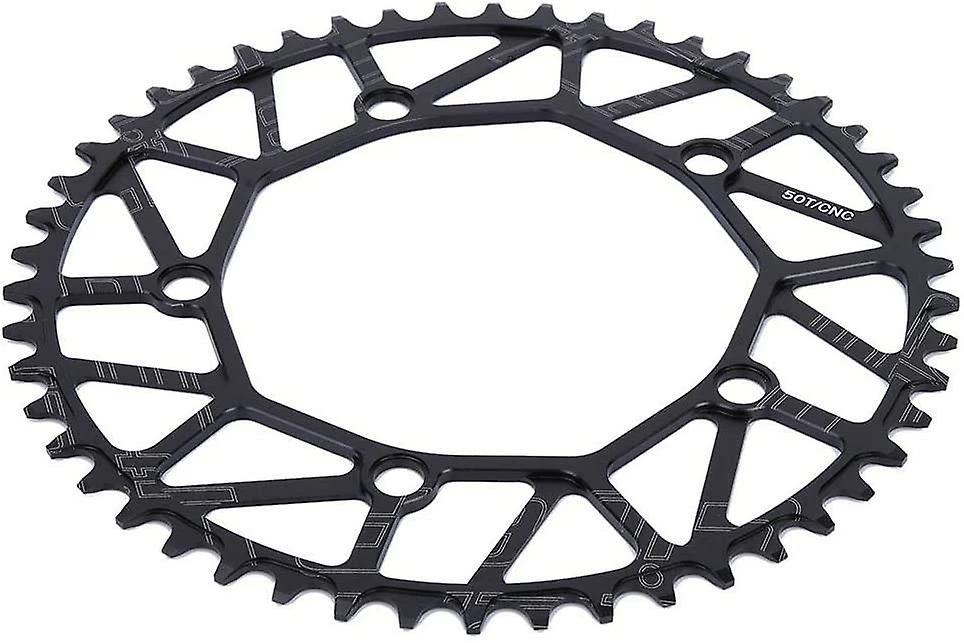 Unbranded 2023 - Roue De Chaîne De Vélo, 52t 130bcd Bike Single Speed Chainring Pour La Plupart Des Vélos De Route Mounta – Image 2