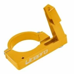 Sajygv Sajy Outdoor Folding Bike Front Derailleur Cadran Adaptateur Siège Shif (jaune)