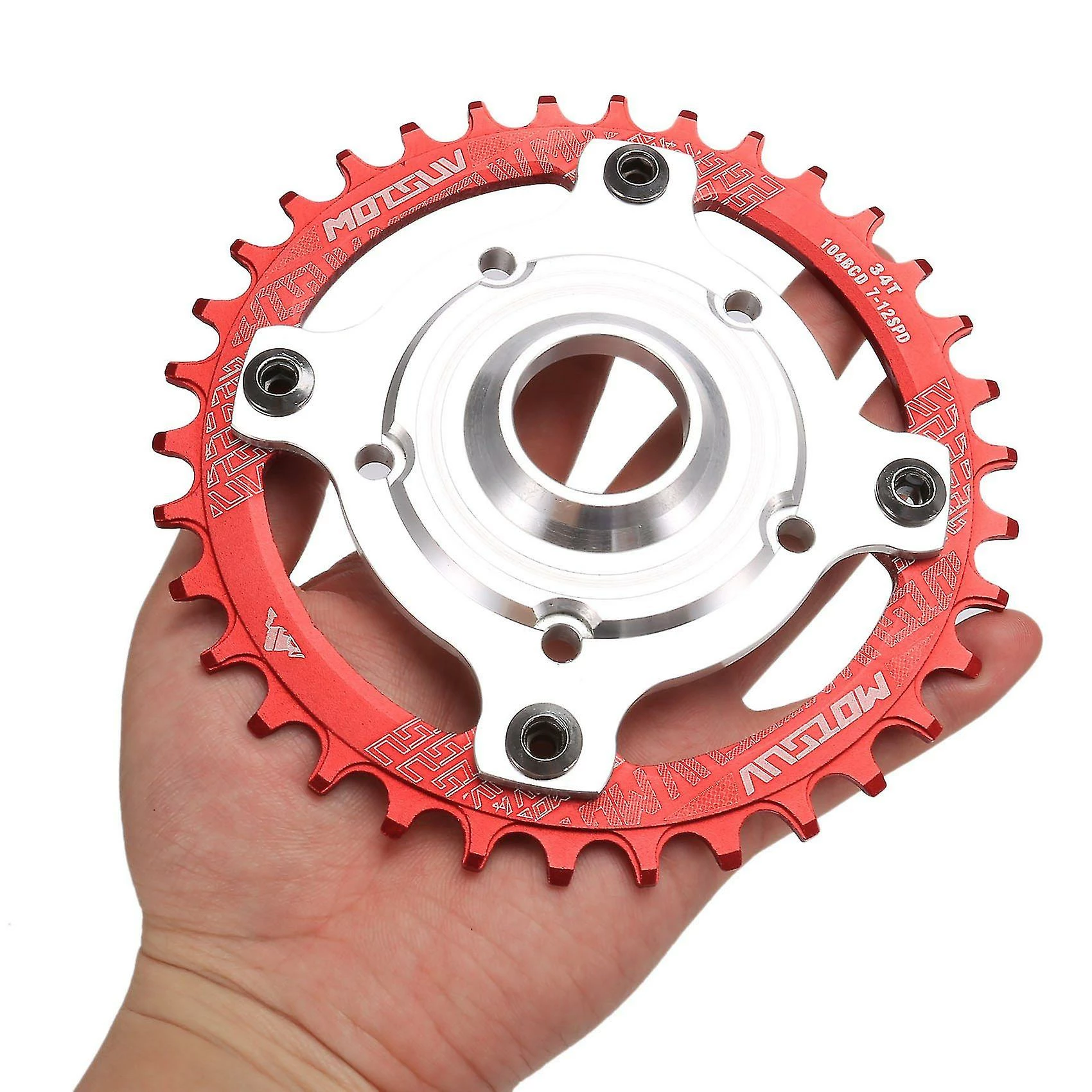 Unbranded 104bcd E-bike Chainring + Adaptateur Pour Tongsheng Tsdz Pédalier 30t 32t 36t 34t – Image 5