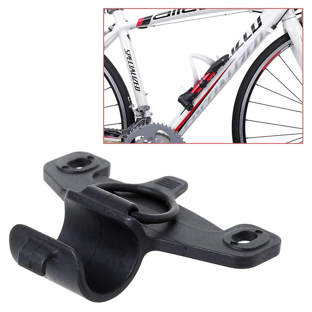 Unbranded Bicycle Air Pump Clip Inflator Holder Mount Elastic Band Mtb Road Bike Supplies – Image 3