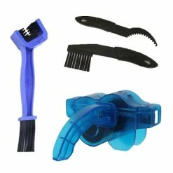 VERONNI 1 Set Portable Bike Chain Nettoyage Plastic Brush Tool Bicycle Cleaner Kit Chain Scrubber Bristle Brush Chain Pour Road Bikes Bicycle Cycling Mountain B