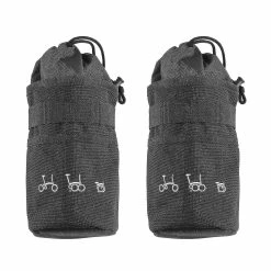 Unbranded Semaine Huit Sac De Vélo Pullable Tissu Fit Brompton Road Bike, Noir F