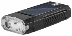 Vention Chargeur Solaire Phare De Vélo, Phare De Vélo Avec Haut-parleur Solar Rechargeable Bike Light Set, 6 Modes D’éclairage Multifonctions Advantage Bike Light Set(
