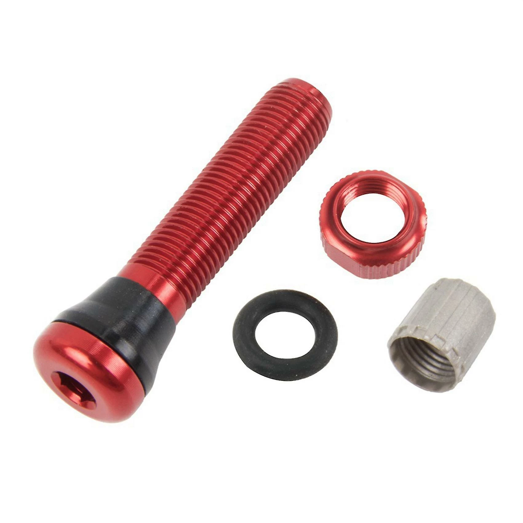 Unbranded Compatible Avec Road Bike & MTB Tubeless Valve Stem Universal Schrader 10mm Base – Image 4