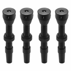 Unbranded 4pair 44mm Tubeless Air Valve Compatible Avec Road Bike & MTB Tubeless Valve Stem