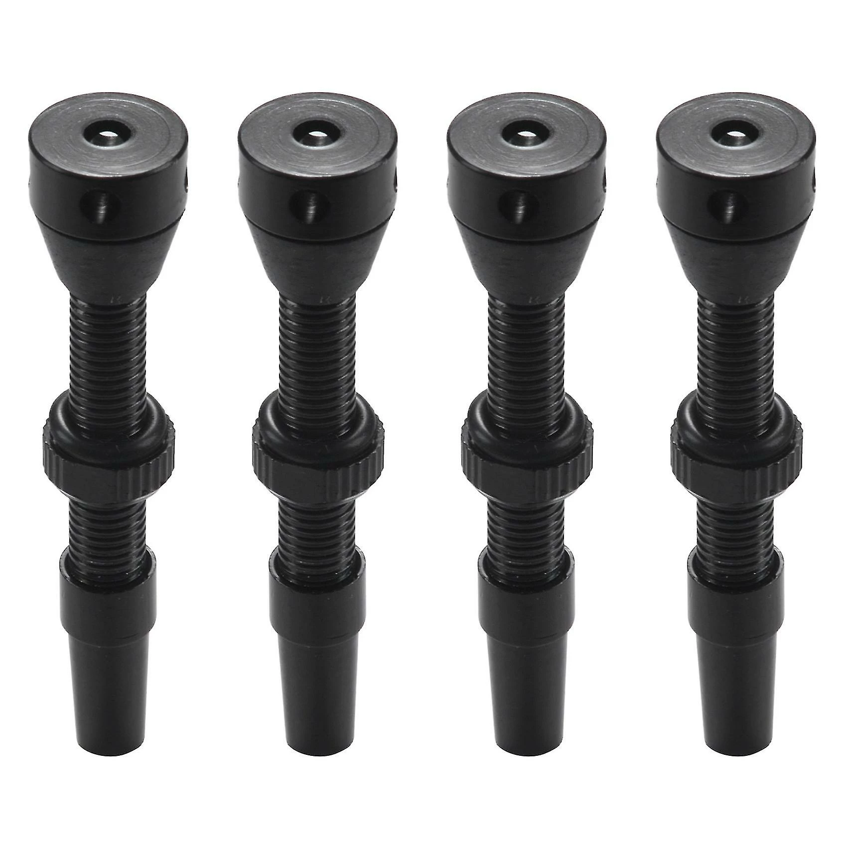 Unbranded 4pair 44mm Tubeless Air Valve Compatible Avec Road Bike & MTB Tubeless Valve Stem