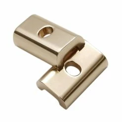 NINEFOX Vélo Pliant C Hook Clamp Plate Compatible Avec Brompton Folding Bike Champagne