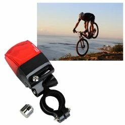Unbranded Bicyclette Feu Arrière Led Bike Tail Light Pas De Batterie Auto-alimenté