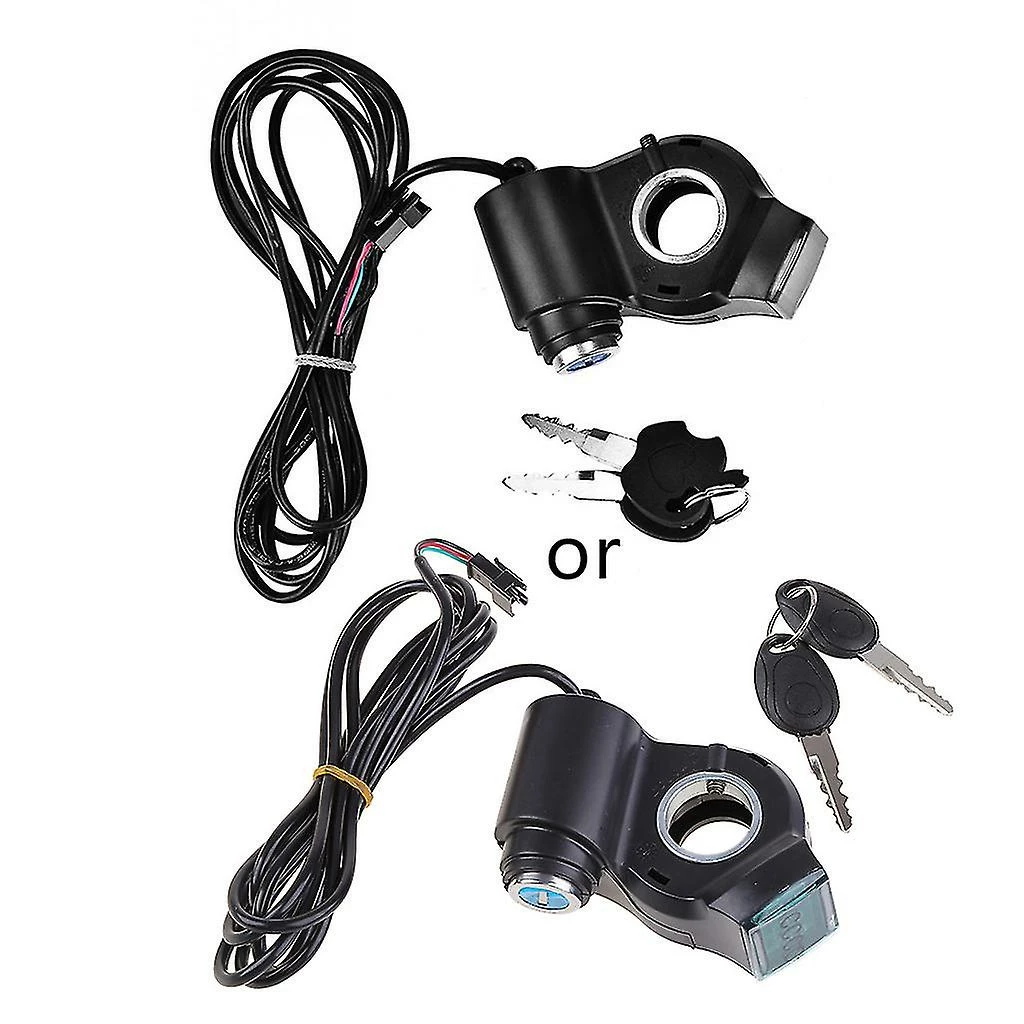 Unbranded 1 Set 12v-99v E-bike Tension Affichage Indicateur De Batterie Avec Verrouillage Lcd 3 Fils Ele