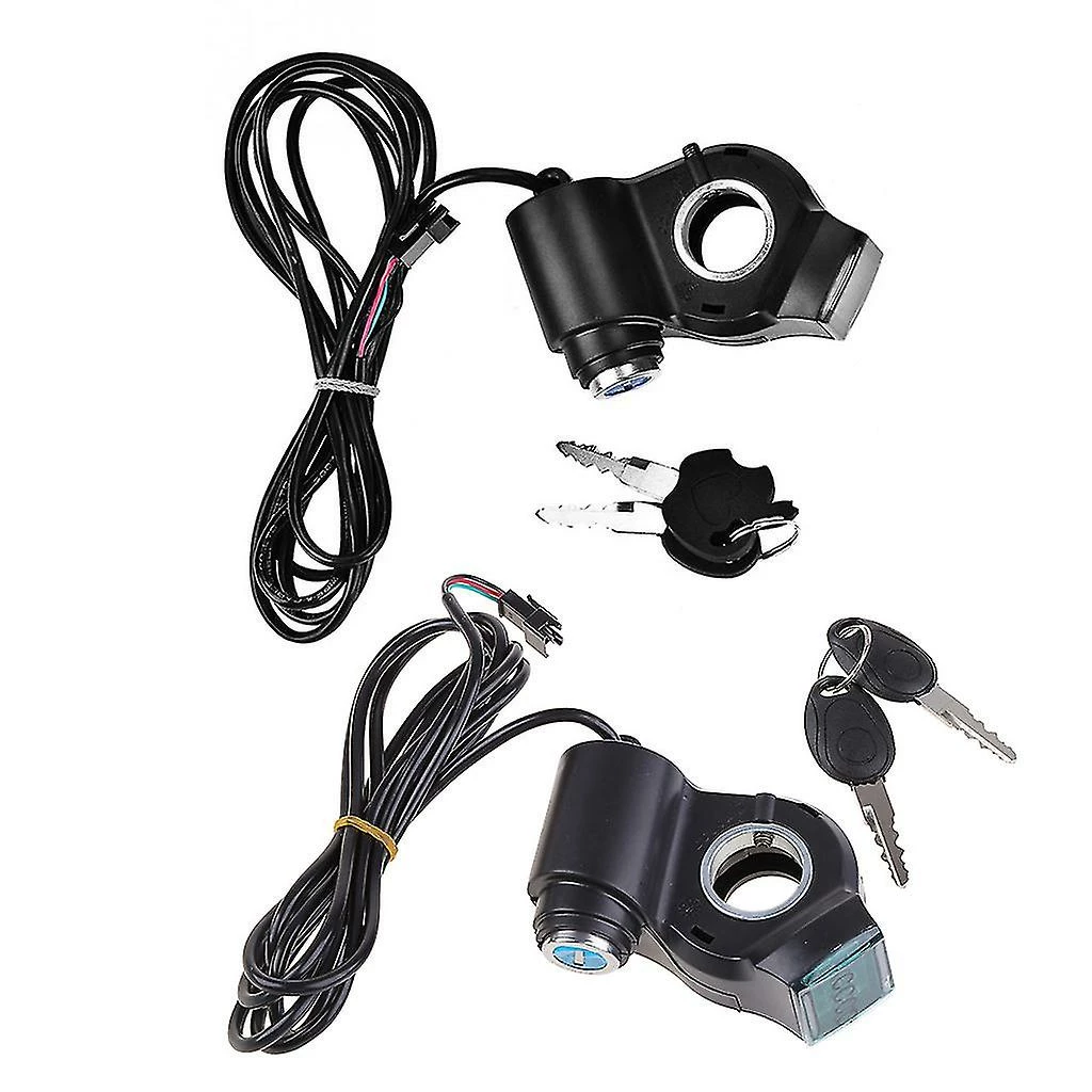 Unbranded 1 Set 12v-99v E-bike Tension Affichage Indicateur De Batterie Avec Verrouillage Lcd 3 Fils Ele – Image 2