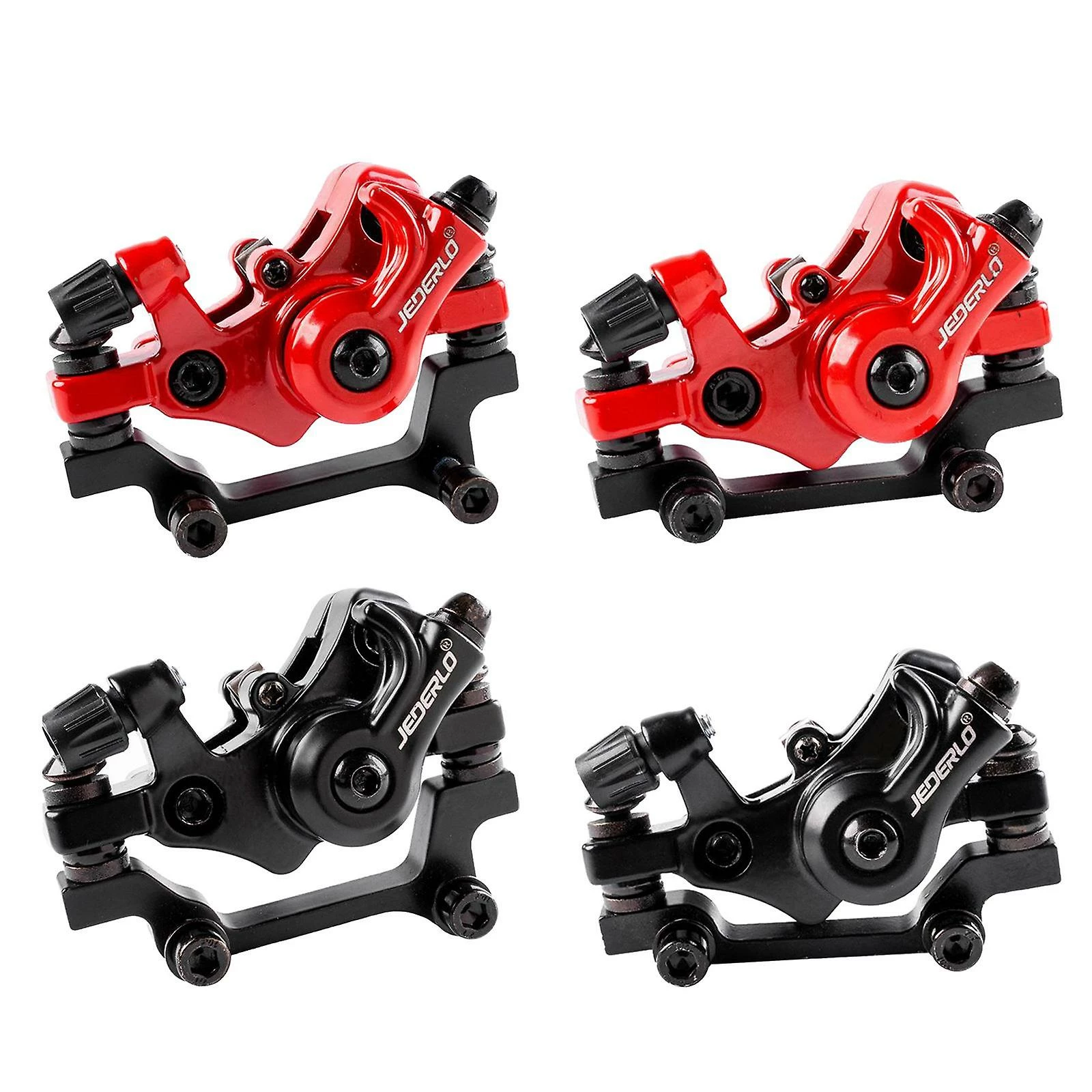 Unbranded 2xsolid Bike Disc Brake Caliper R160 / F180 Rotor Disc Calipers Rouge F160 R140 – Image 5