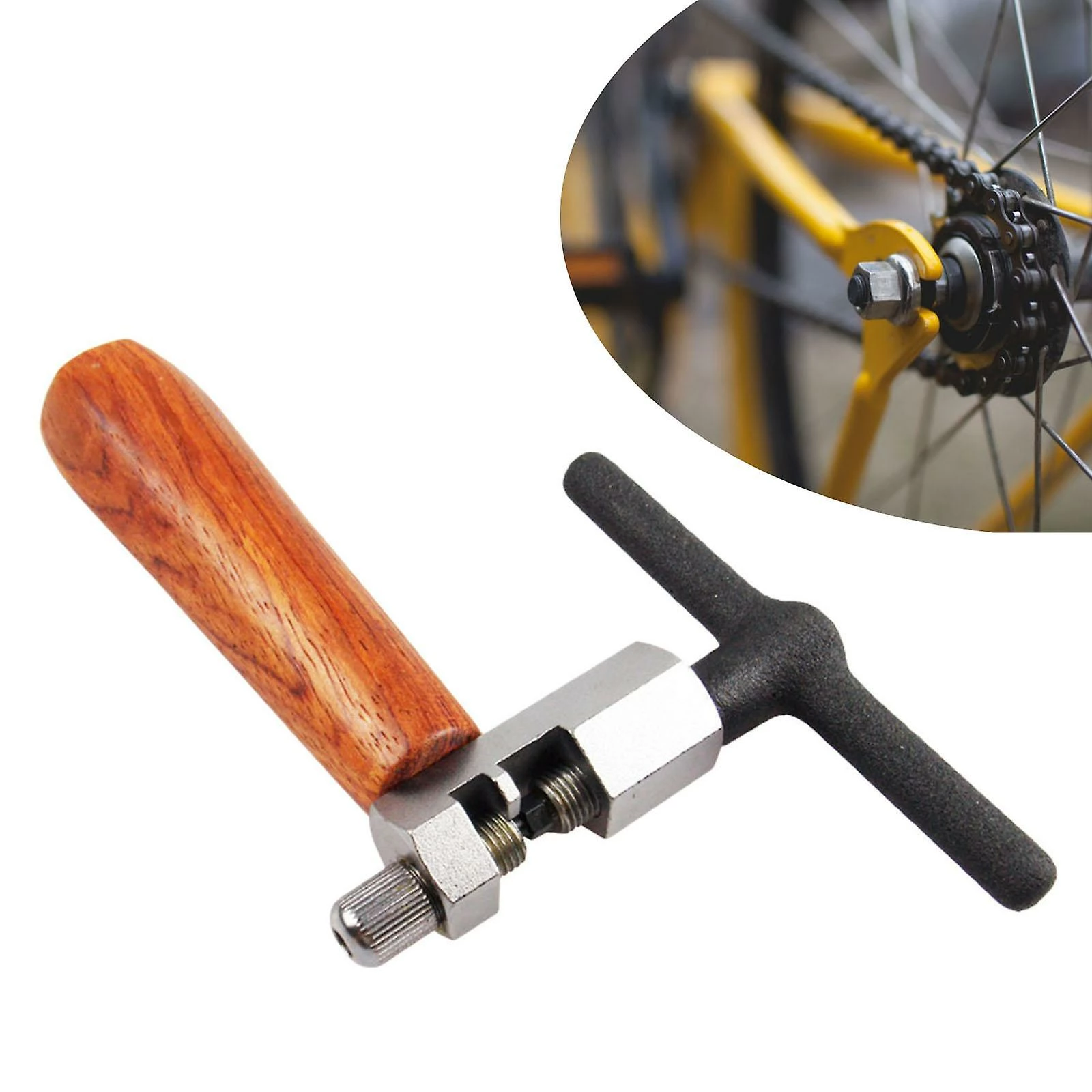 Unbranded Universal Bike Chain Tool Removal Install Chain Chain Cutter Chain Hook Pour Vélo De Montagne De Route