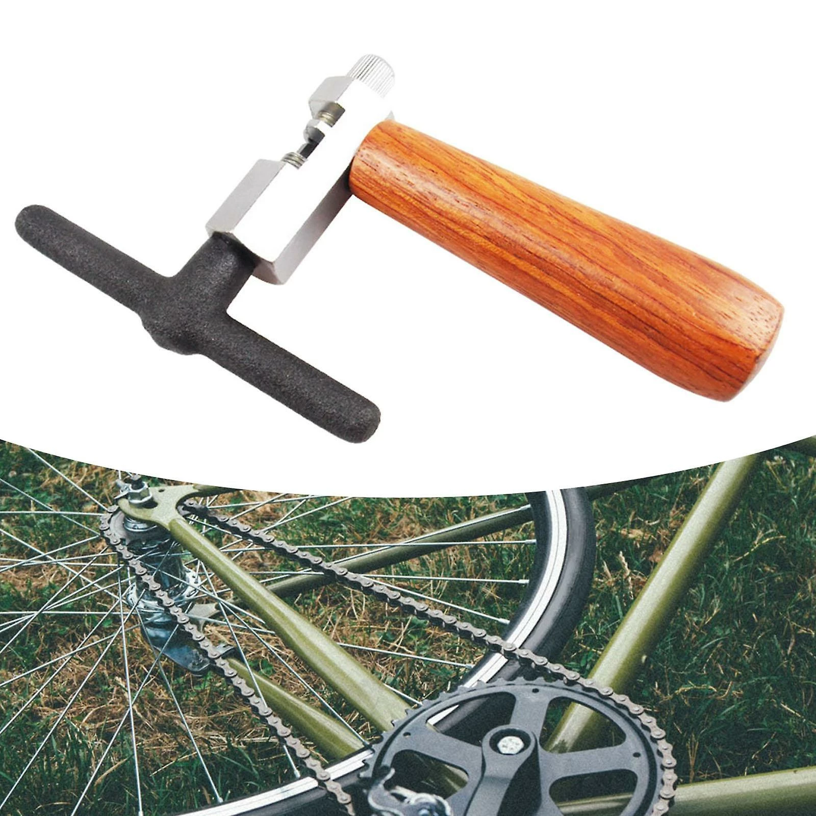 Unbranded Universal Bike Chain Tool Removal Install Chain Chain Cutter Chain Hook Pour Vélo De Montagne De Route – Image 3