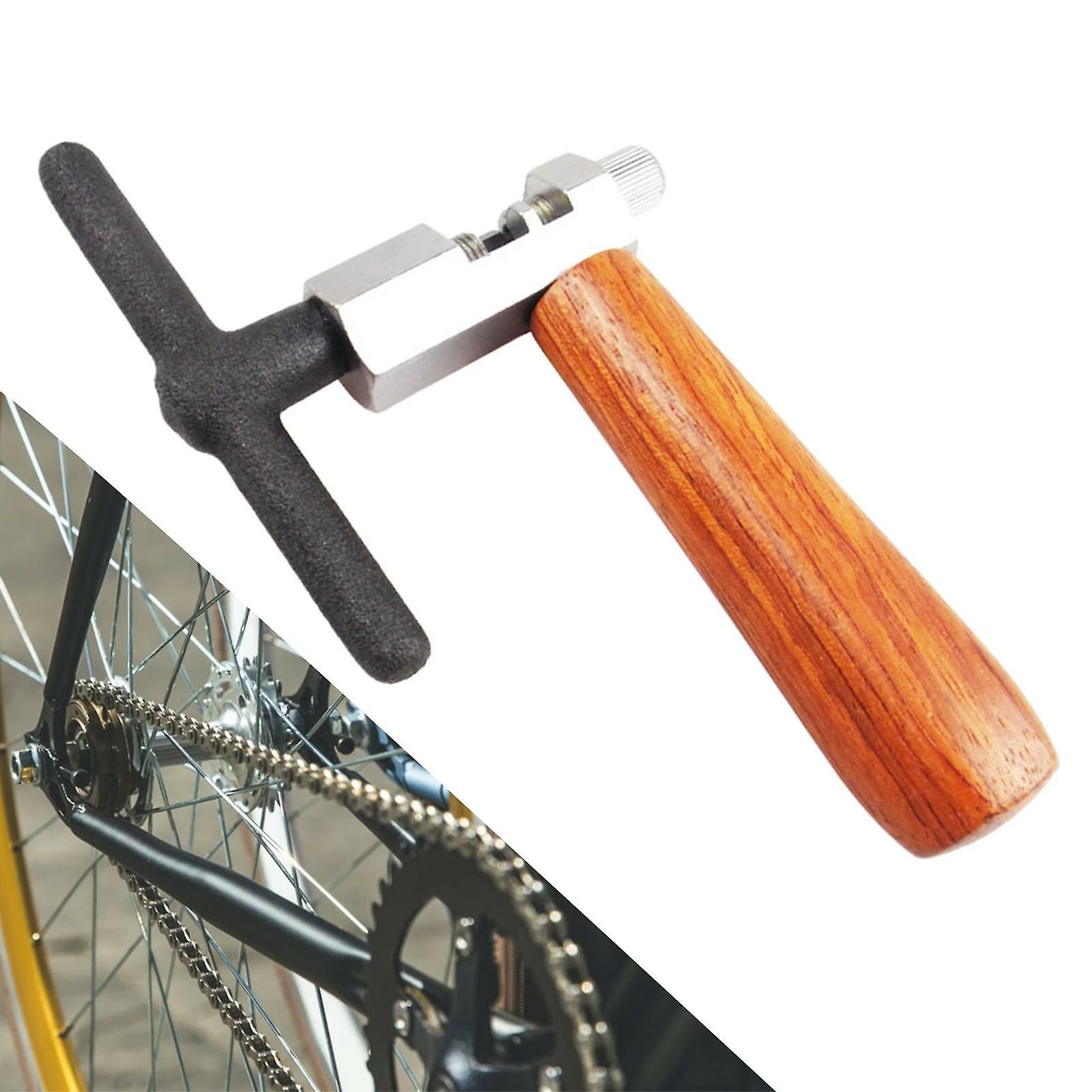 Unbranded Universal Bike Chain Tool Removal Install Chain Chain Cutter Chain Hook Pour Vélo De Montagne De Route – Image 5