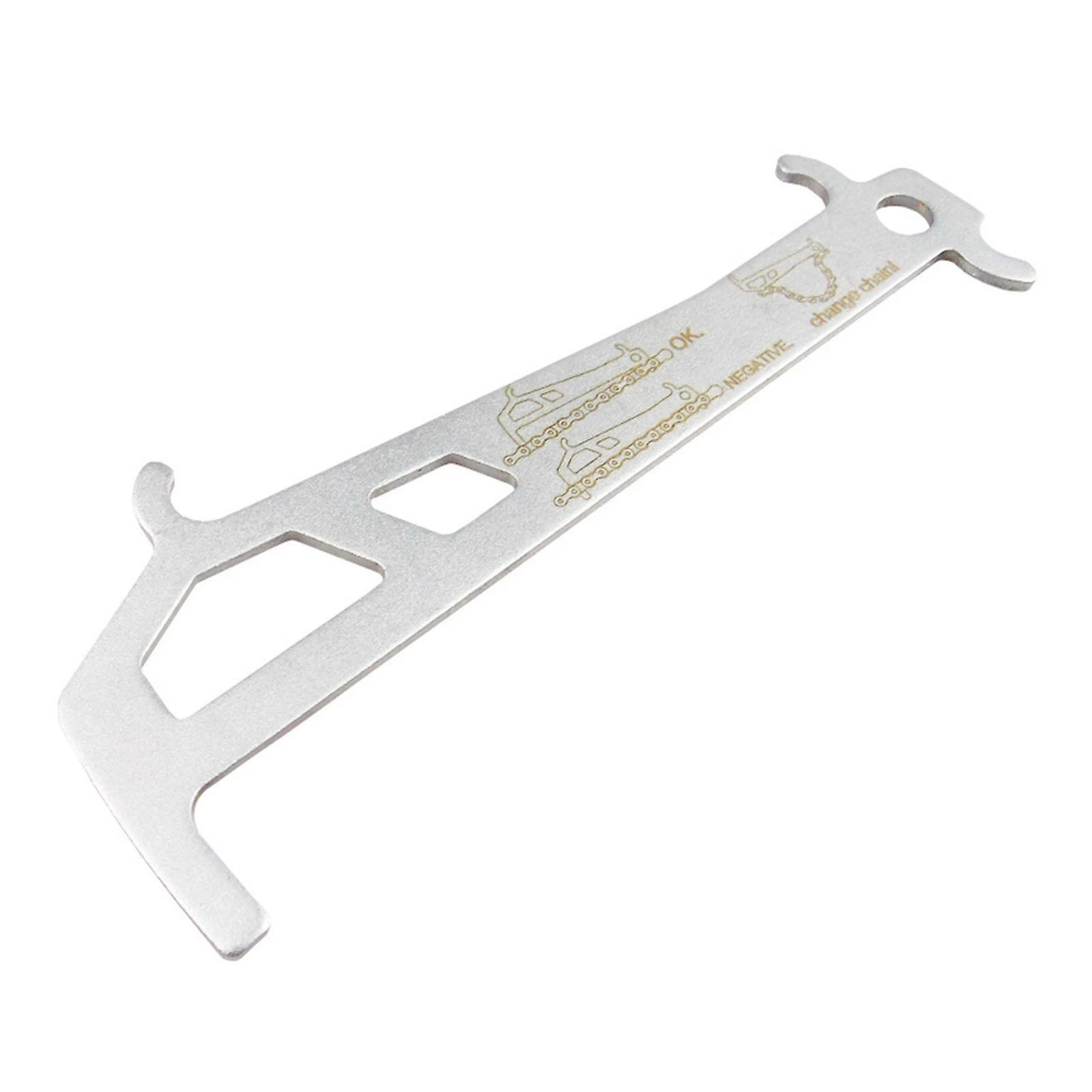 Unbranded 1pc Acier Bike Chain Checker Indicateur D’usure Outil à Main Multifonctionnel – Image 4