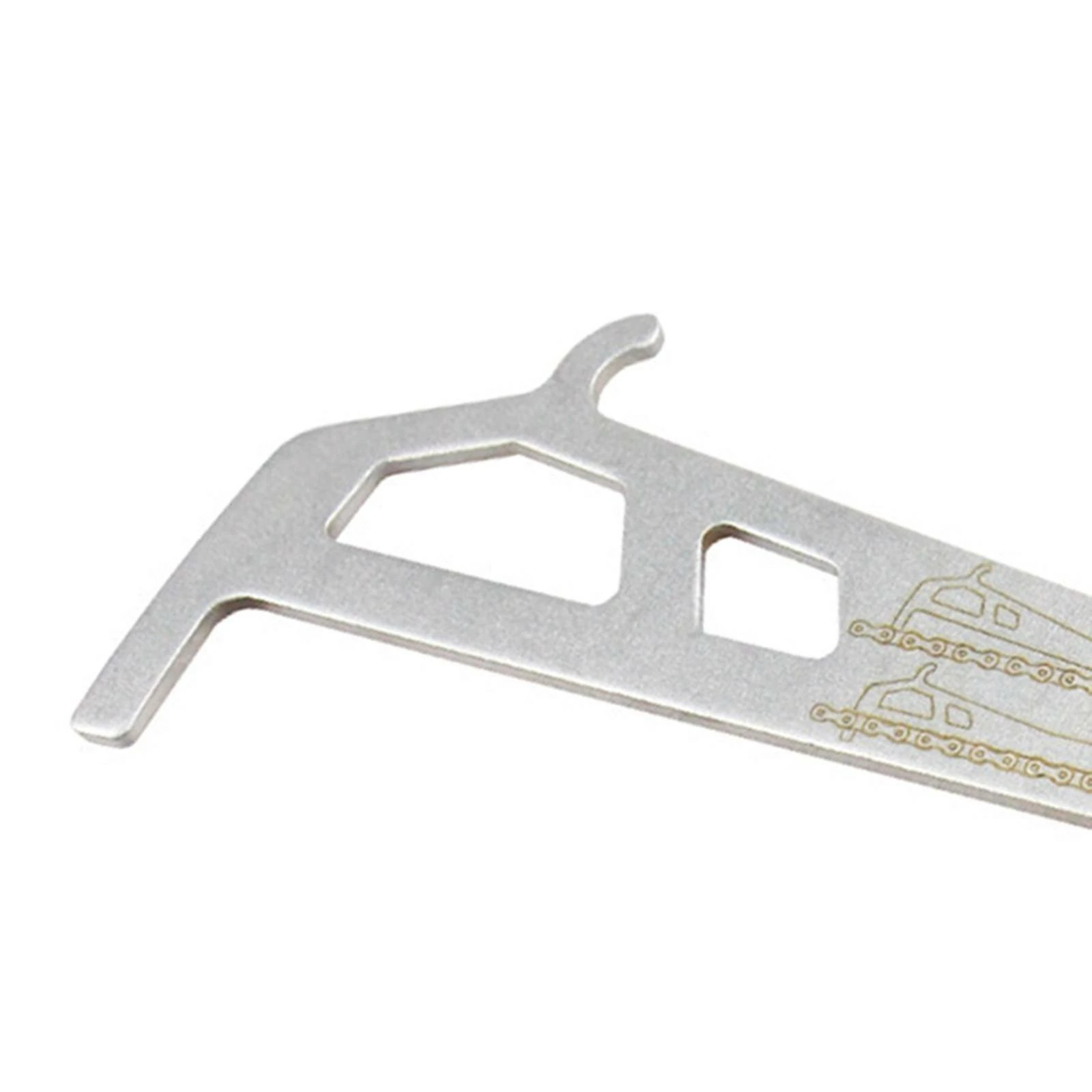 Unbranded 1pc Acier Bike Chain Checker Indicateur D’usure Outil à Main Multifonctionnel – Image 5