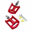 Unbranded Road Folding Bike Pedal Alliage D’aluminium Ultralight Hollow Cycling Pedal Pour Bike Pedals C