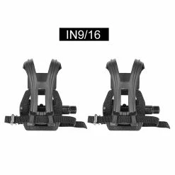 Unbranded 1paire Avec Pinces à Orteils Sangles Spin Bike Pedals Easy Install Durable Repair Gym