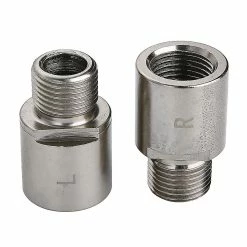 Unbranded 1paire 20mm Mountain Bike Bike Pedal Extender Antirouille Gauche Droite Acier