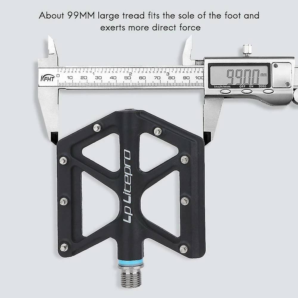 Unbranded Lp Ultra Light Titanium Axle Bicycle Pedal Nylon Material Sealed Bearing Folding Bike Pedals Access – Image 4