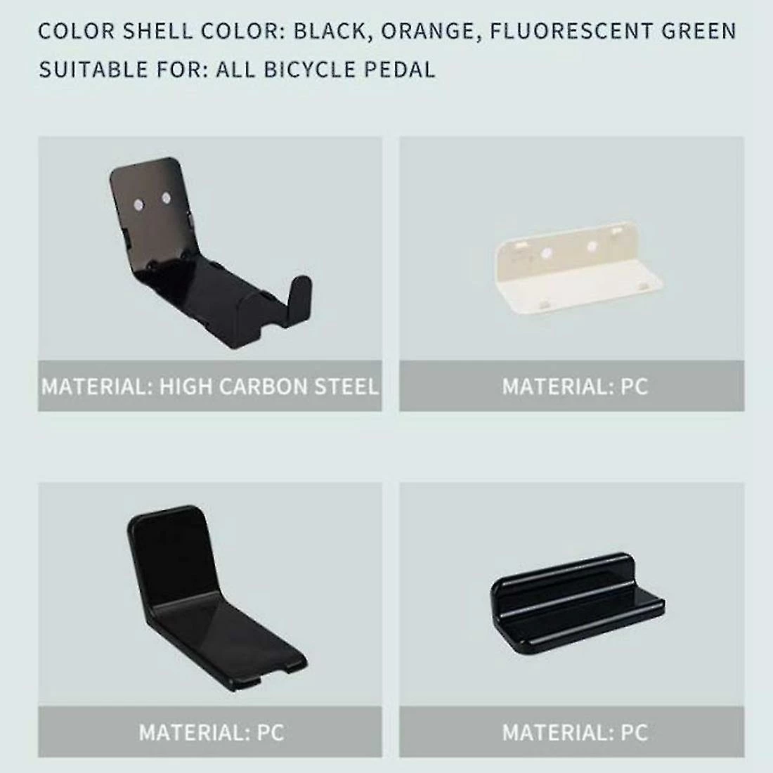 Unbranded 3pcs / Set Bike Wall Mount Bicycle Stand Holder Mountain Bike Rack Stands Hanger Hook Storage Bicycle – Image 3