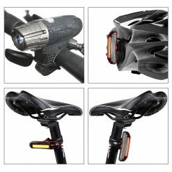 Unbranded Bike Lights Bicycle Lights Front And Back Usb Rechargeable Bike Light Set Super Bright Front And Re