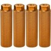 Unbranded 4 Pcs Bike Pegs, Alliage D’aluminium Anti-dérapant Plomb Pied Bicyclette Pédales Bmx Pegs Pour 3/8 Pouces Essieux Bicyc