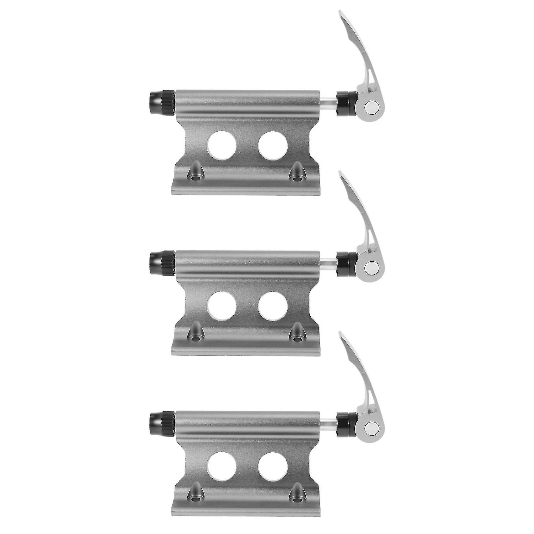 Unbranded 3x Bike Fork Mount Bicycle Truck Bed Roof Bike Rack Bike Fork Mount Block Truck Mount Pour Vélo De Route