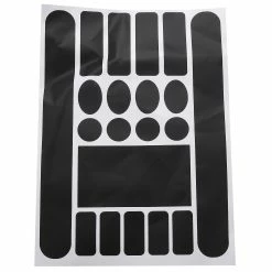 Unbranded Bicycle Front Fork Frame Protector Bike Chain Stay Protection Cycling Fork Wrap Guard Pad Mountain