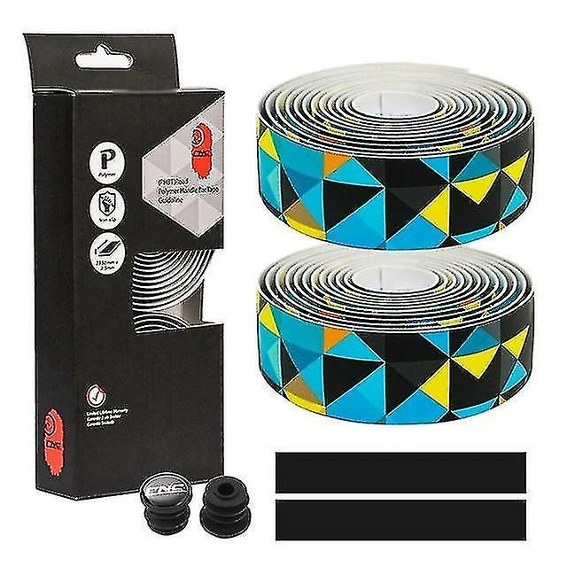 Unbranded 1paire De Guidon De Vélo Mtb Road Bike Handle Tape Anti-dérapant Ceinture Ruban Protection Cover Cyclisme