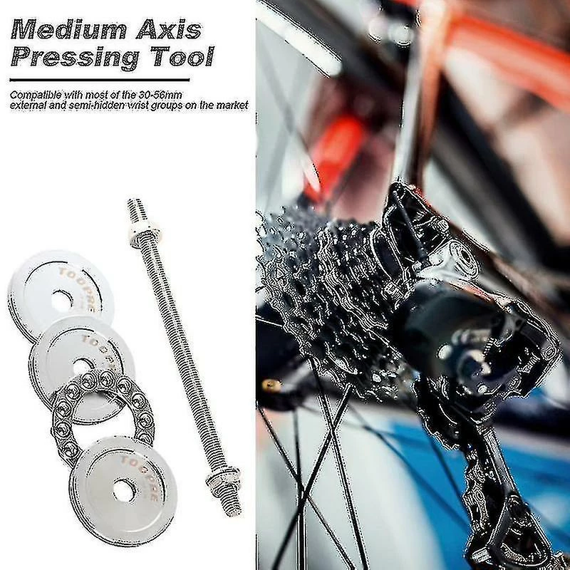 Unbranded Cht-outdoor Cycling Accessory MTB Road Bicycle Pédalier Cup Press Outil D’installation Pour Dead Flying Bicycle Et MOUNTAIN Bike – Image 2