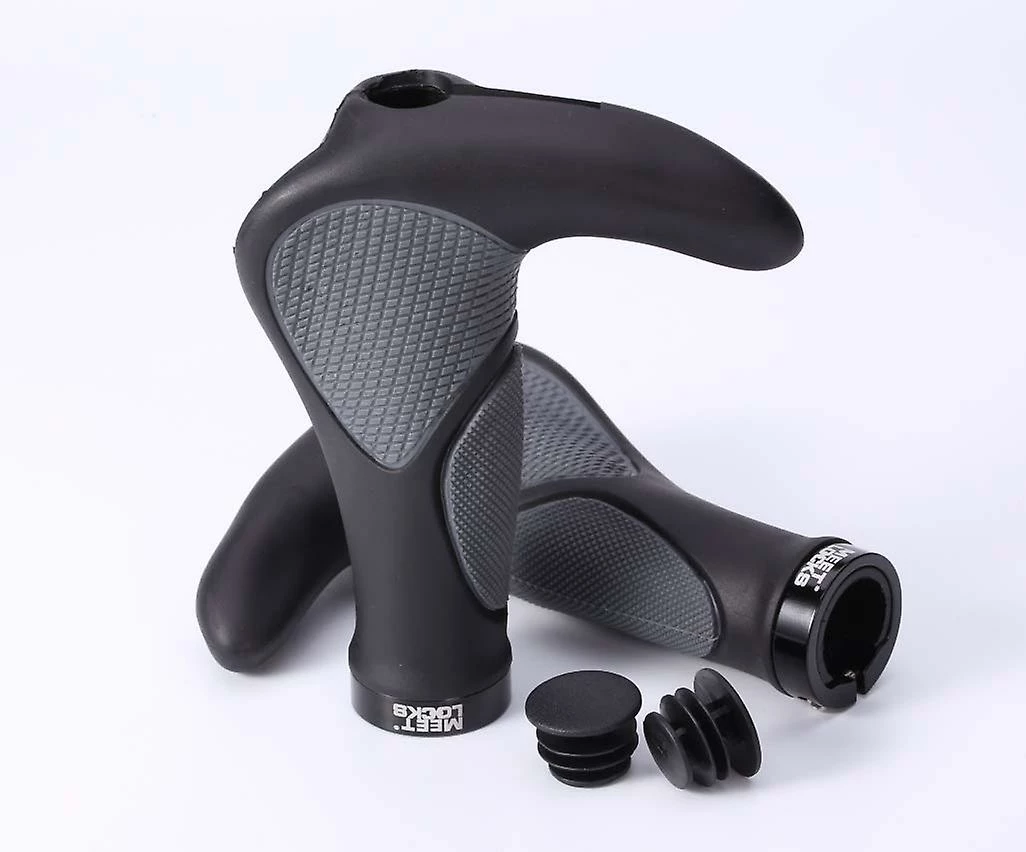 Unbranded Mtb Bike Bullhorn Handlebar Cover, Bike Handlebar Cover Riding Bilateral Locking Vice Grips – Image 2