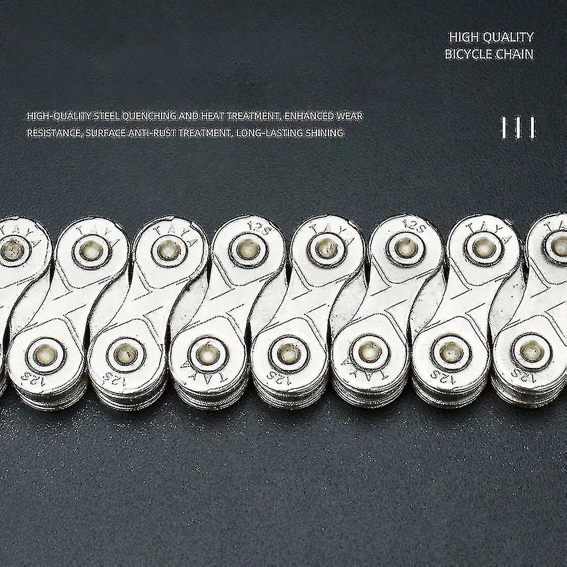 Nufasion Wake 9 Speed Silver Bike Chain Road Bike Chains Repair Parts - – Image 3