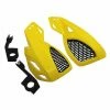 Nufasion Moto Hand Guard Baffle, Bike Handguards Protector Motocycle Hand Guardsyellow