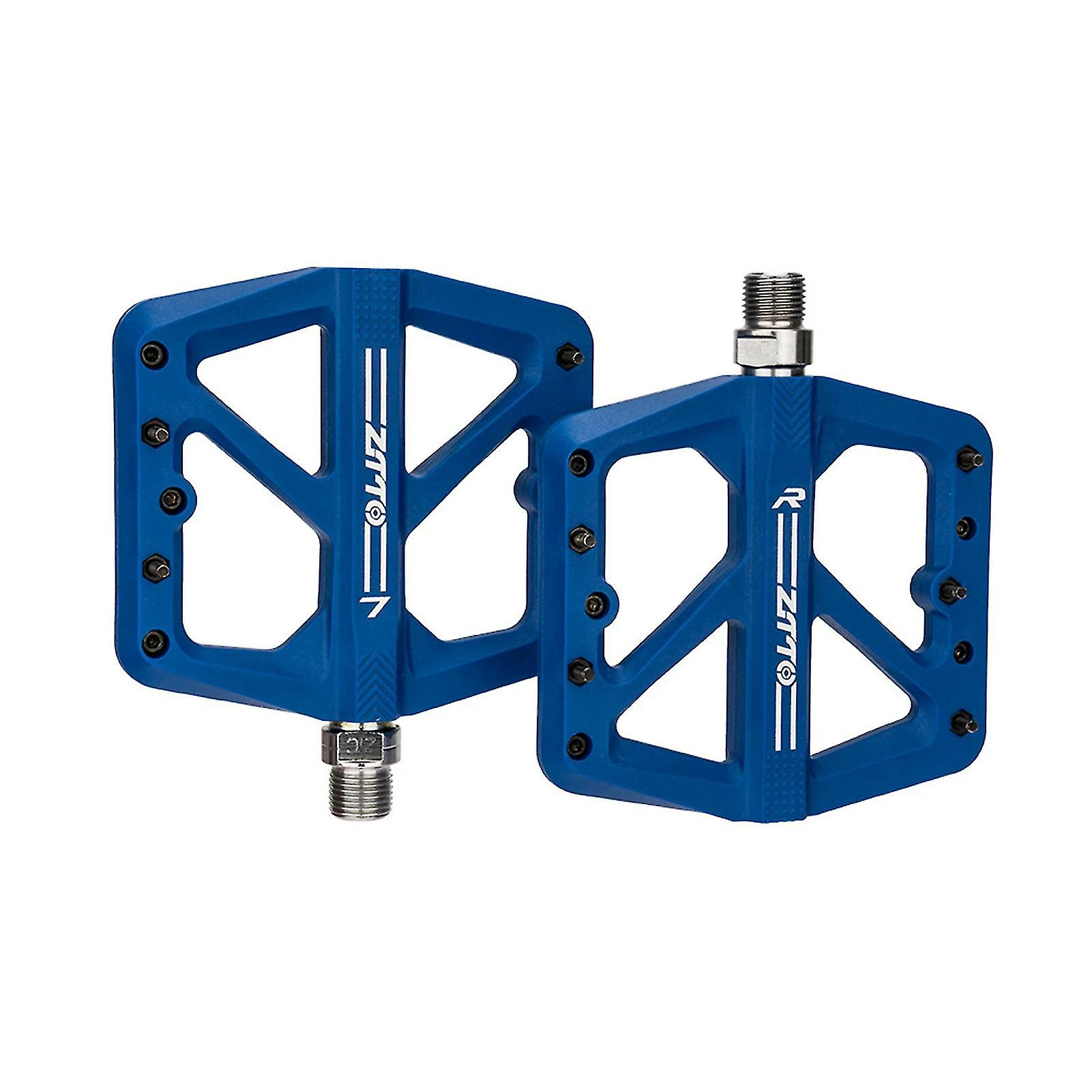 Unbranded 1pair Ztto Bike Platform Pédale Anti Slip Easy Installation Accessoire Road Bike Mountain Bike Clipless Pedal Pour Vélo