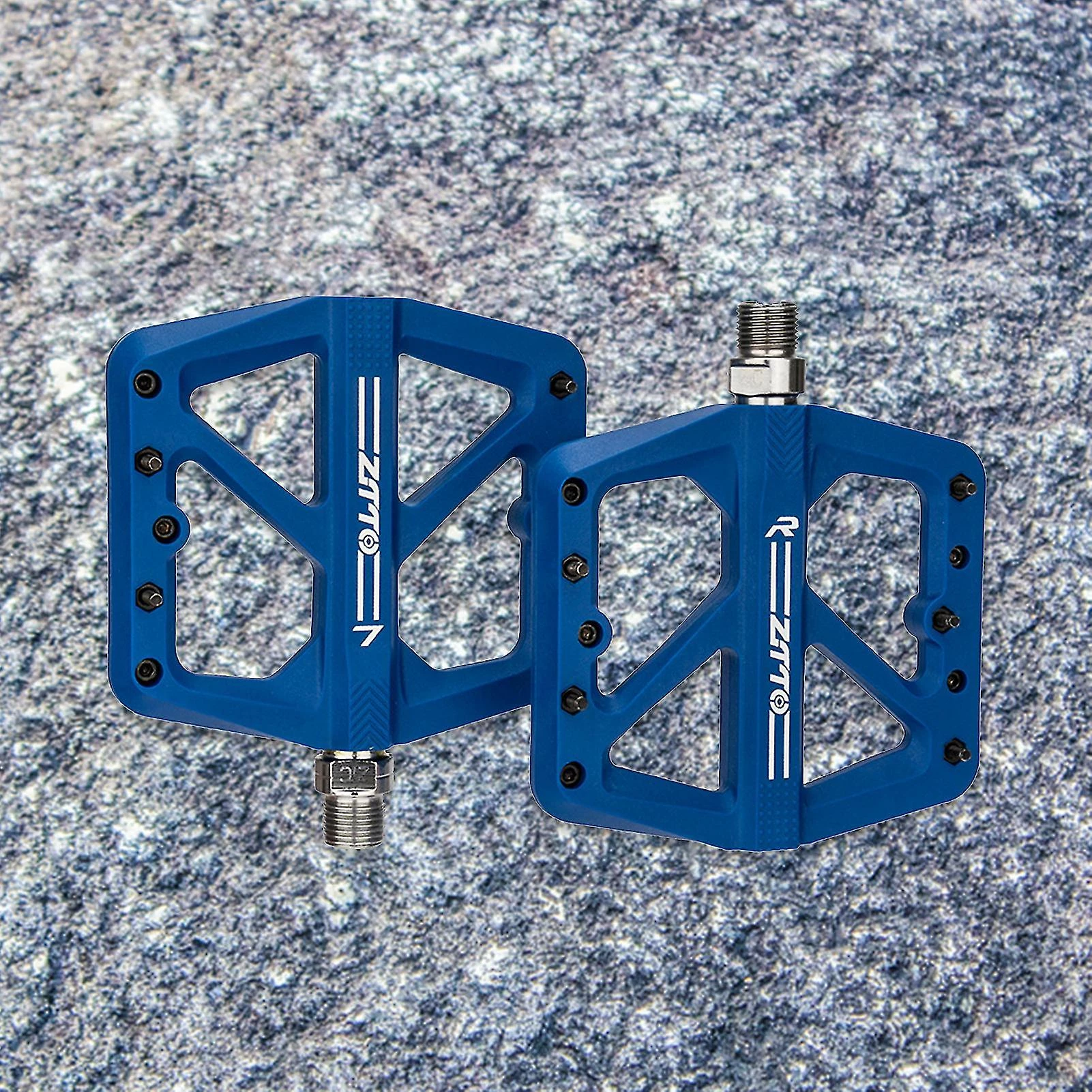 Unbranded 1pair Ztto Bike Platform Pédale Anti Slip Easy Installation Accessoire Road Bike Mountain Bike Clipless Pedal Pour Vélo – Image 5