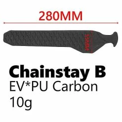 Unbranded Housse De Cadre De Vélo Protecteur De Chaîne Chainstay Anti Scratch Slip Bike Sticker Auto-adhésif Guard Mtb Road Cycling Accessoires