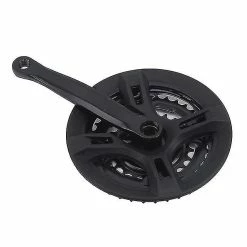 Unbranded Shimano Mountain Wheel Disc 42t Chainset / Manivelle Métal Trou Carré Bicycle Wheel Disc Bicycle Parts Bike Crankset Accessoires