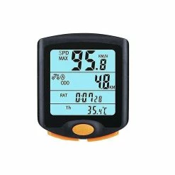 Unbranded Vélo Compteur De Vitesse Digital Bike Computer Multifonction Imperméable à L’eau Capteurs De Sport Vélo Ordinateur Speedometer Accessoires