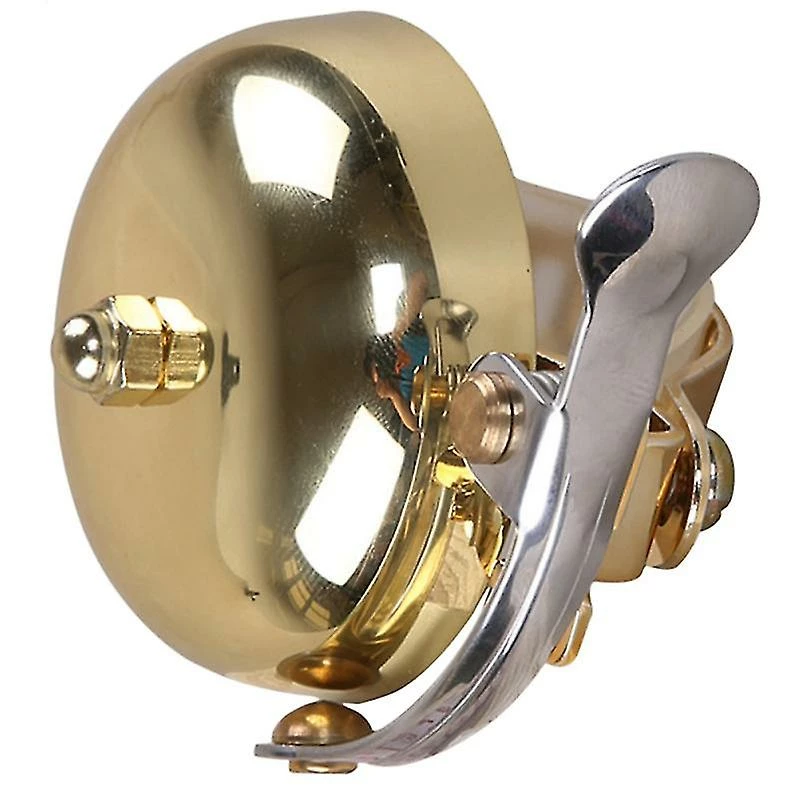 Unbranded 1pc Bike Bell Bells Loud Crisp Sound Hand Ringing Bike Safty Bike Bell For Cycling Biking (doré) – Image 3