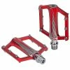 Dxn 1paire De Pédales De Vélo Ultra-légères Pédale De Roulement En Alliage D’aluminium Pour Mtb Road Bike Folding Bike Cycling Accessoires (couleur: Rouge)_om